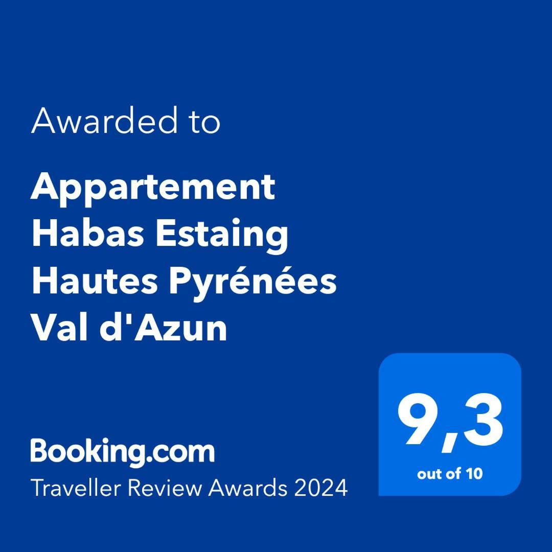 Appartement Habas Estaing Hautes Pyrenees Val D'Azun Ngoại thất bức ảnh